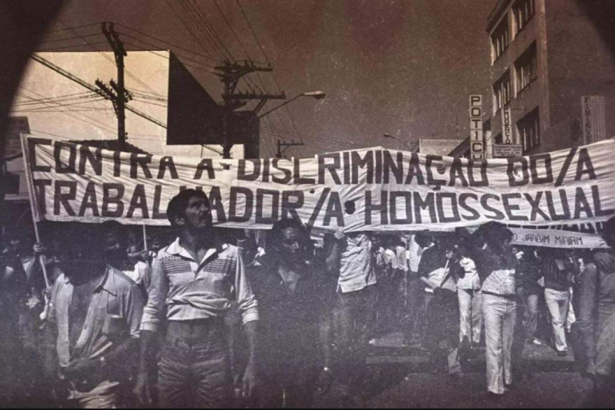 Manifestação do Primeiro de Maio em São Bernardo do Campo, 1980