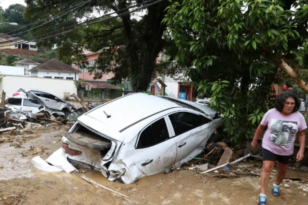 Em 2011, Petrópolis foi fortemente afetada pela chuva