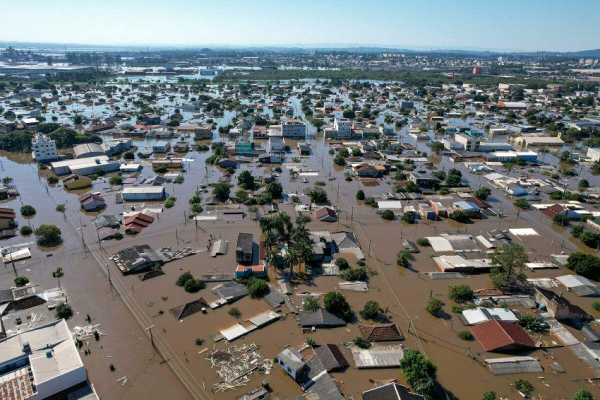 Canoas foi uma das cidades afetas pelas enchentes
