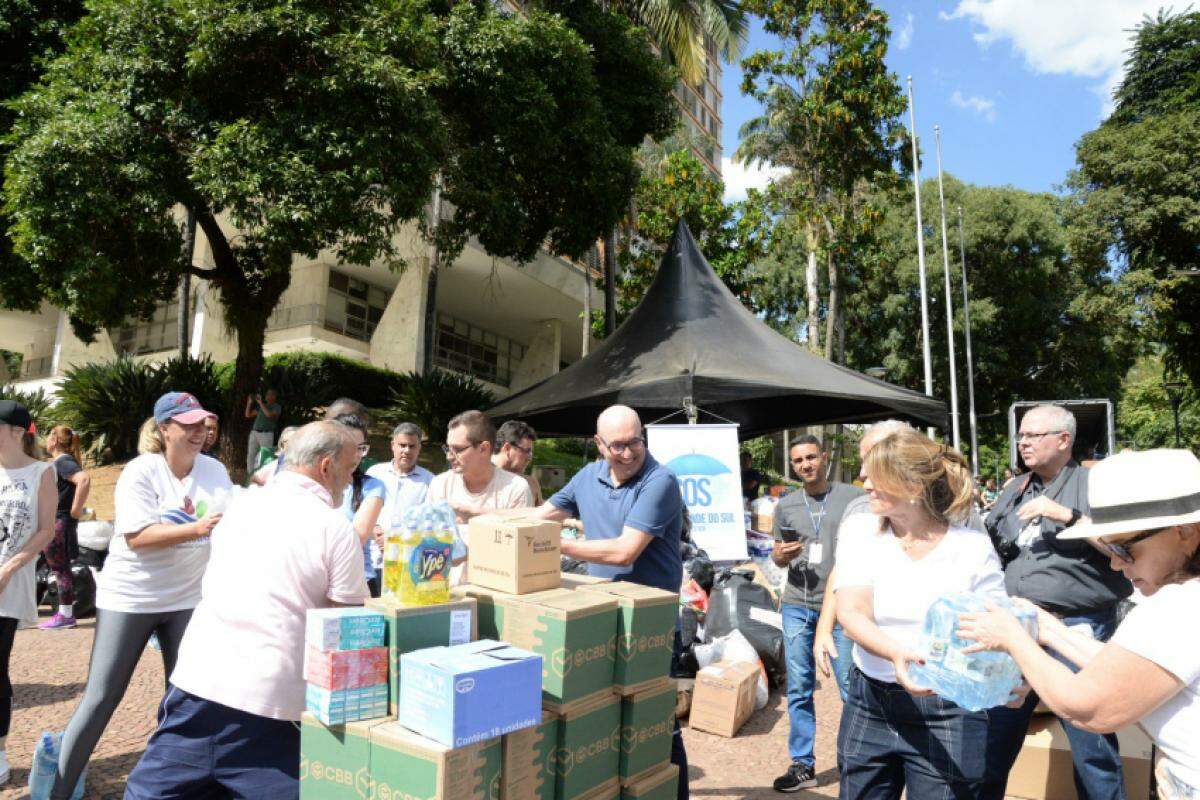 Campinas já enviou mais de 127,5 toneladas de donativos para as vítimas das enchentes do Rio Grande do Sul
