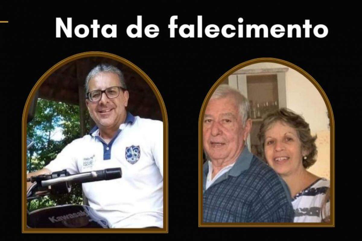 Aparecido Roberto Carrasco, de 74 anos, Joana Fátima Sanches Carrasco, de 70 anos, e Valdinei de Souza, de 57 anos, já estavam mortos quando a PM chegou.
