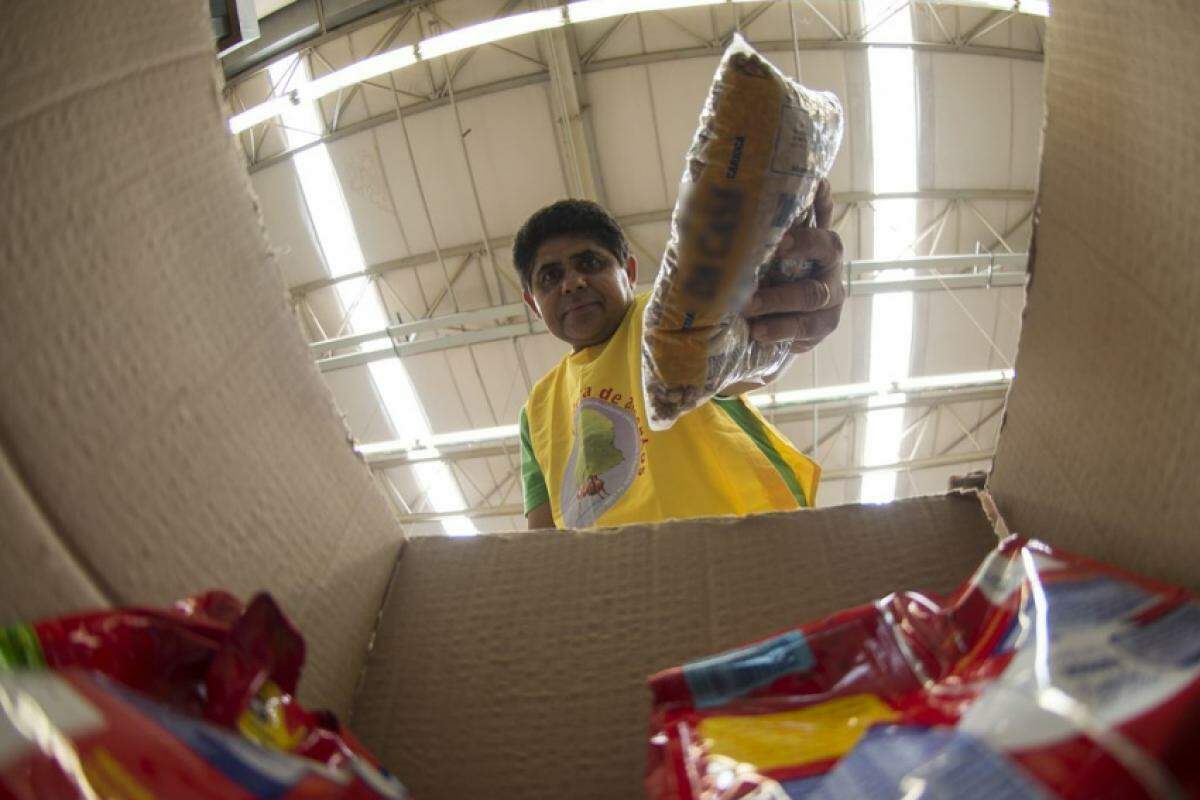 A cesta mais cara do país foi observada em São Paulo, onde o conjunto dos alimentos básicos custava, em média, R$ 822,24.