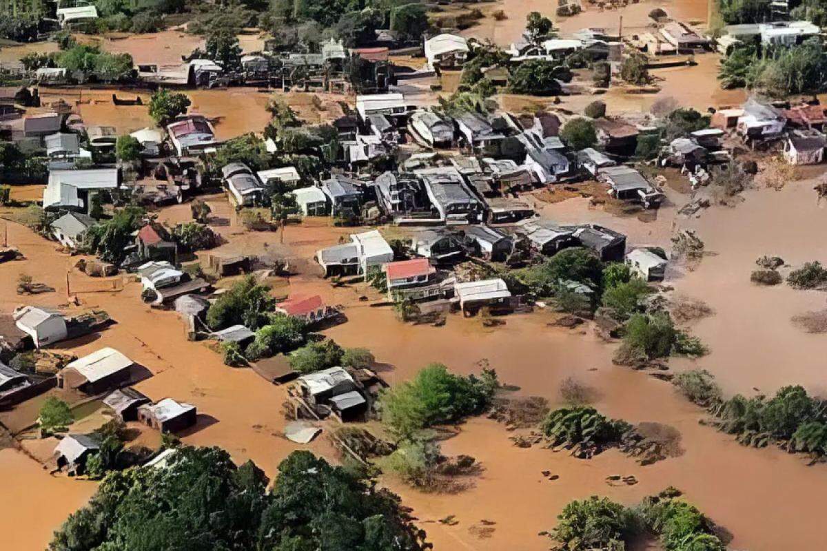 Centenas de municípios do Rio Grande do Sul foram atingidos pelas enchentes