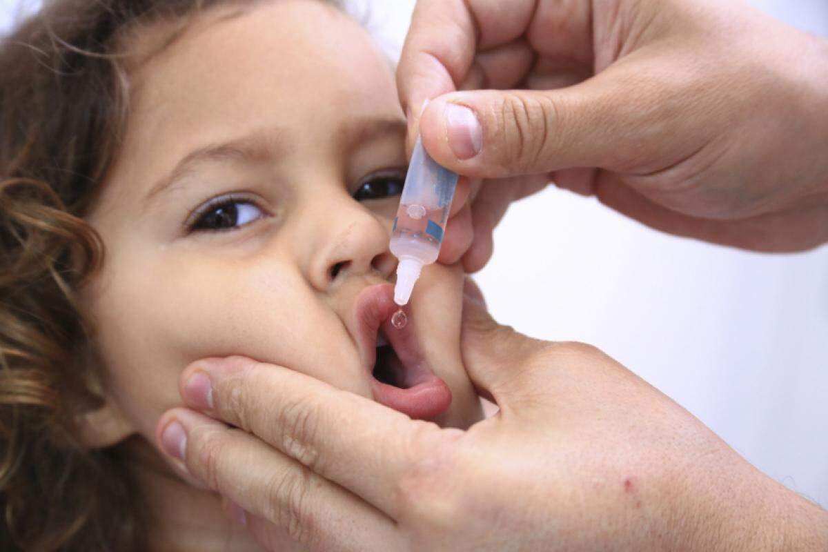 Na segunda-feira, 27, começa a campanha nacional contra a poliomielite