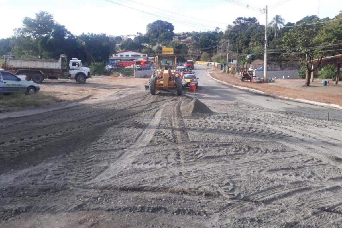 Registro feito durante obra do CAF na região do Barreiro