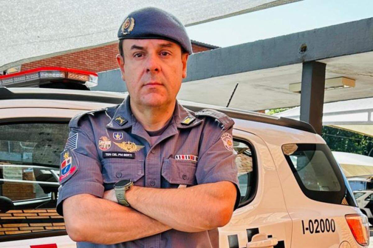 Tenente Coronel PM Marcos Sorato Berti