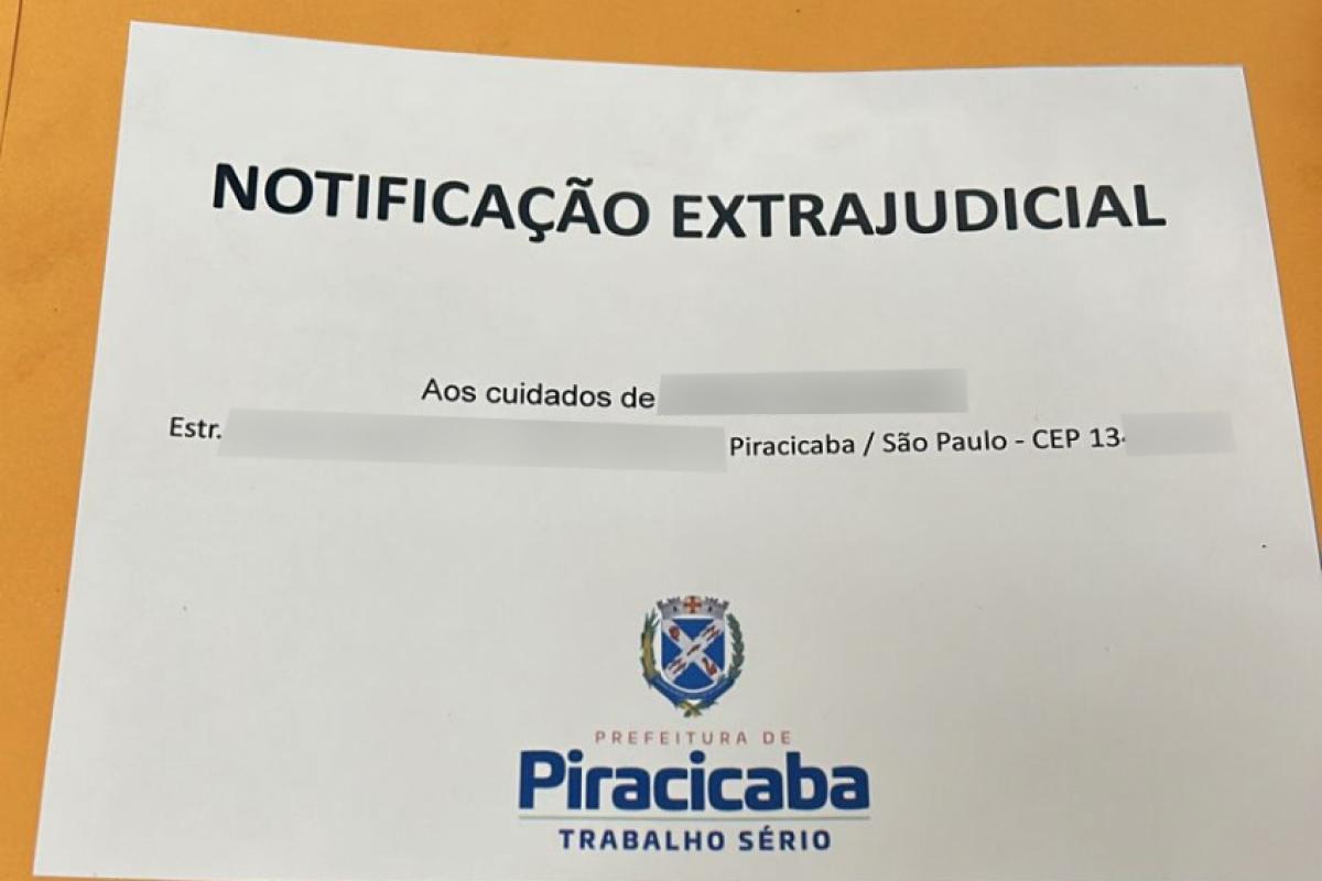 Correspondência falsa em nome da Prefeitura entregue a contribuinte