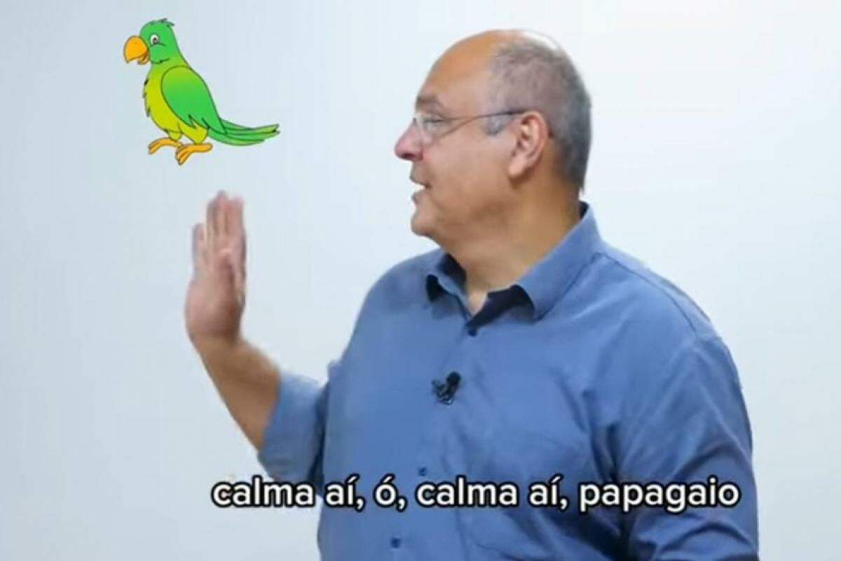 'Calma aí, papagaio, sem desespero', diz prefeito Alexandre Ferreira, em postagem