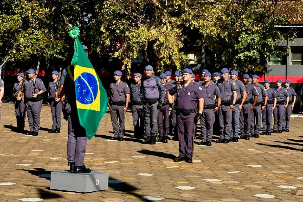 PM de Araçatuba realiza formatura de 67 novos soldados