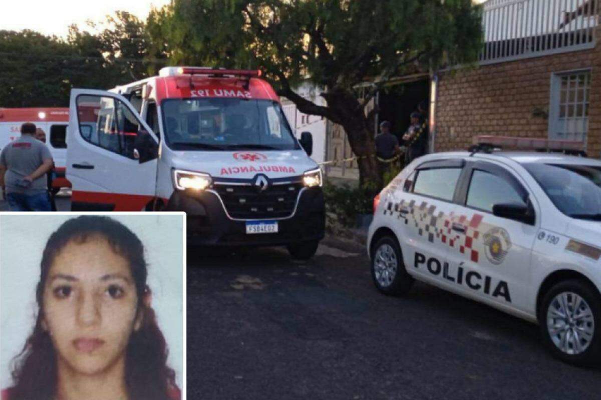 Gabriela Alves e a casa onde morava: assassinada após discussões com o marido