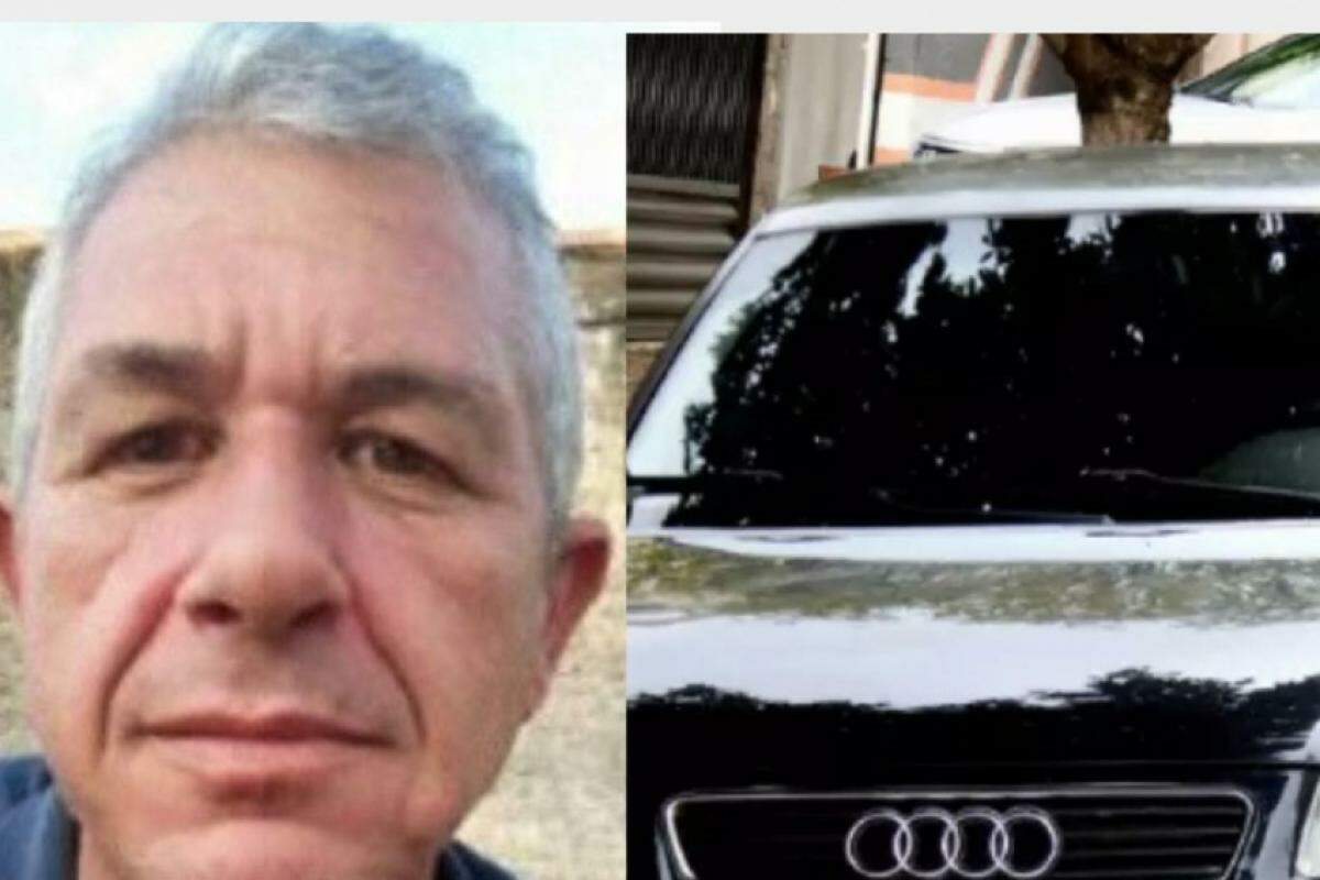 Vilmar Calisto foi estrangulado e morto pelo jovem no interior do Audi A3