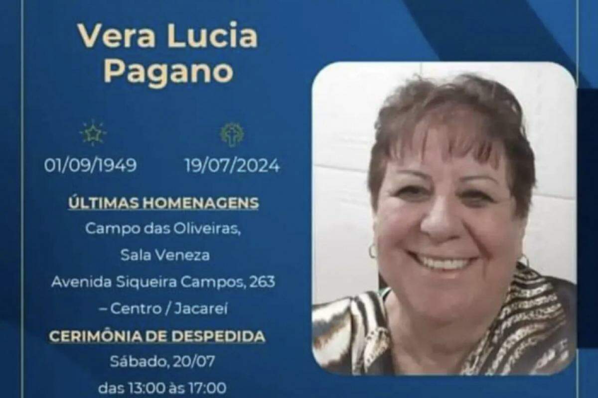 Vera Lúcia era casada e tinha um filho