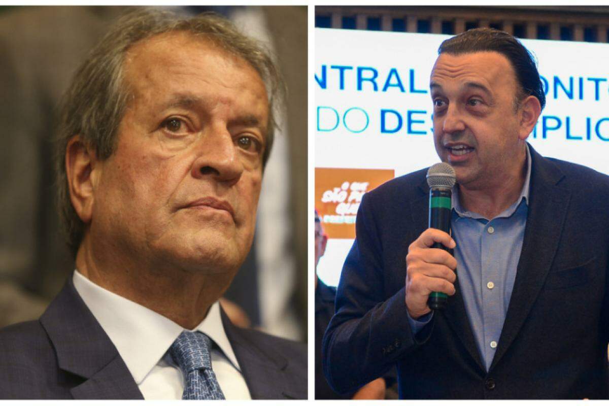 Valdemar Costa Neto (PL) e Felicio Ramuth (PSD)