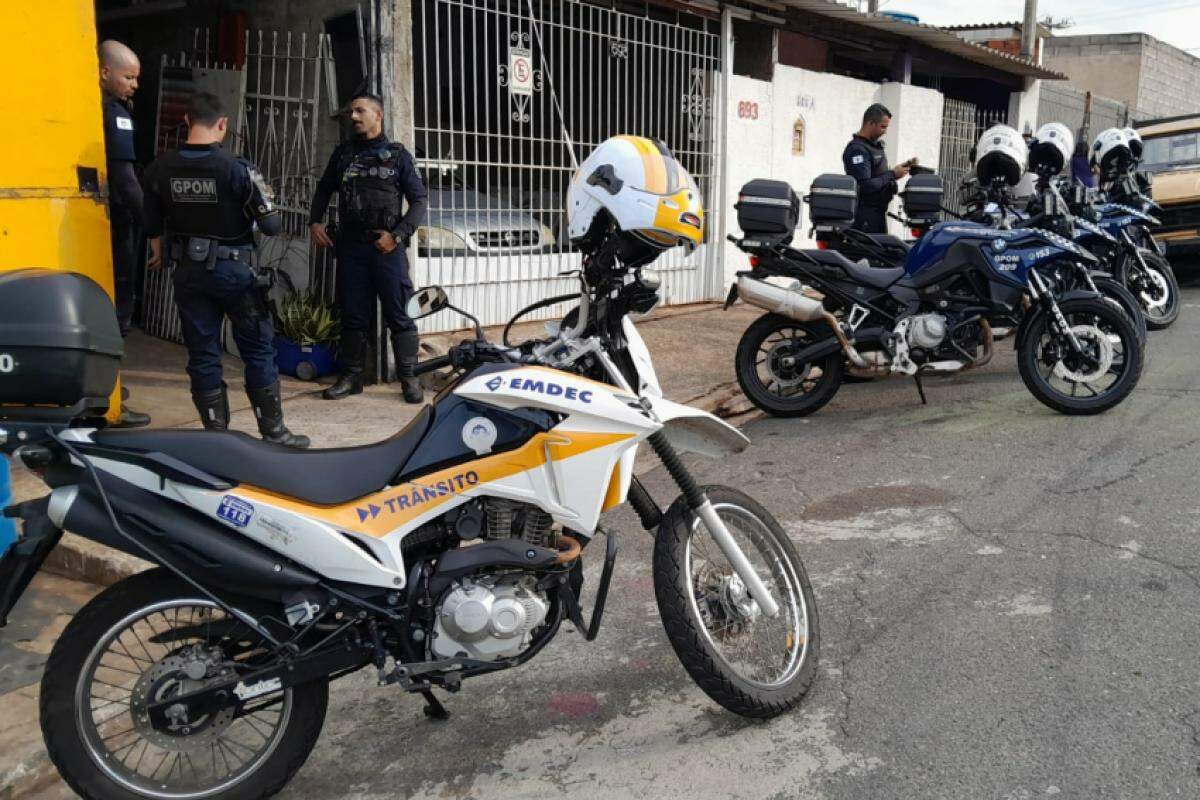 Operação foi feita com apoio da Emdec