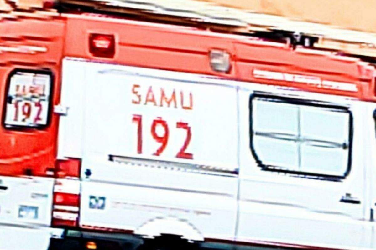 O SAMU socorreu a vítima que não resistiu aos ferimentos e morreu 