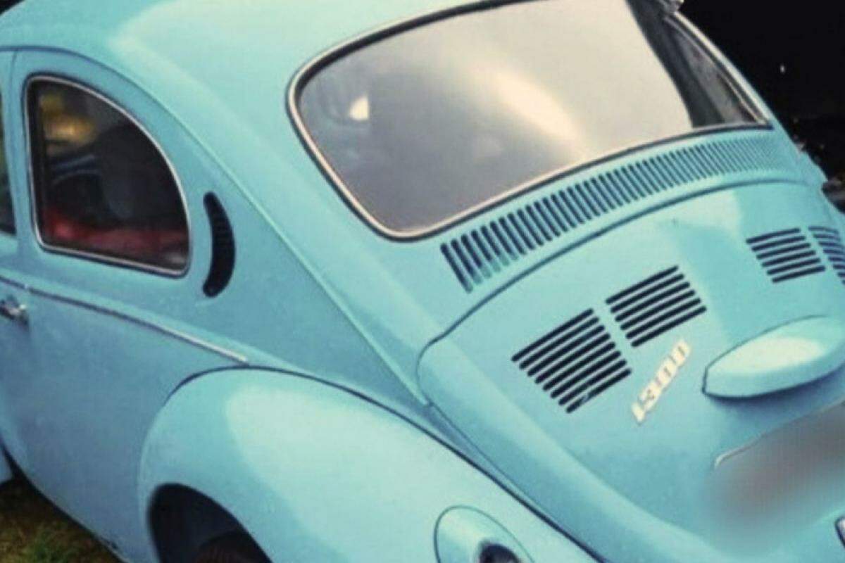 O idoso teve seu VW Fusca Azul do ano de 1975 roubado em Piracicaba 