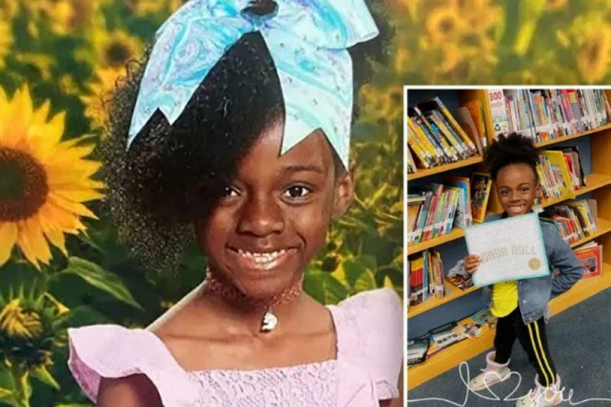 Demeria Hollingsworth, 8 anos, foi morta pela prima