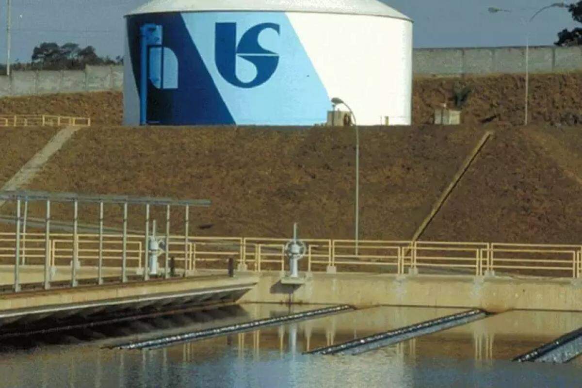 Centro de tratamento de água da Sabesp em Franca: a última vez que os sistemas da Defesa Civil detectaram chuva na cidade foi em 12 de abril
