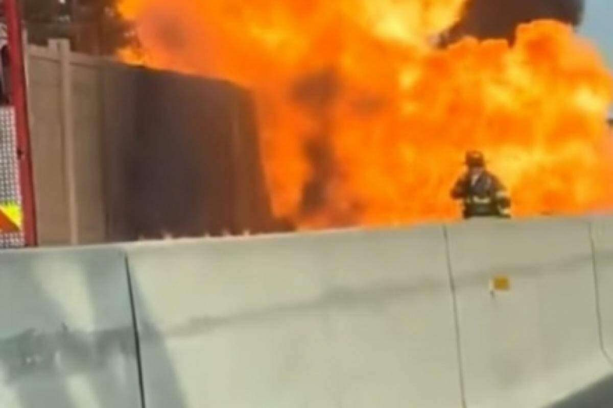 Explosão de caminhão deixou uma morte nos EUA