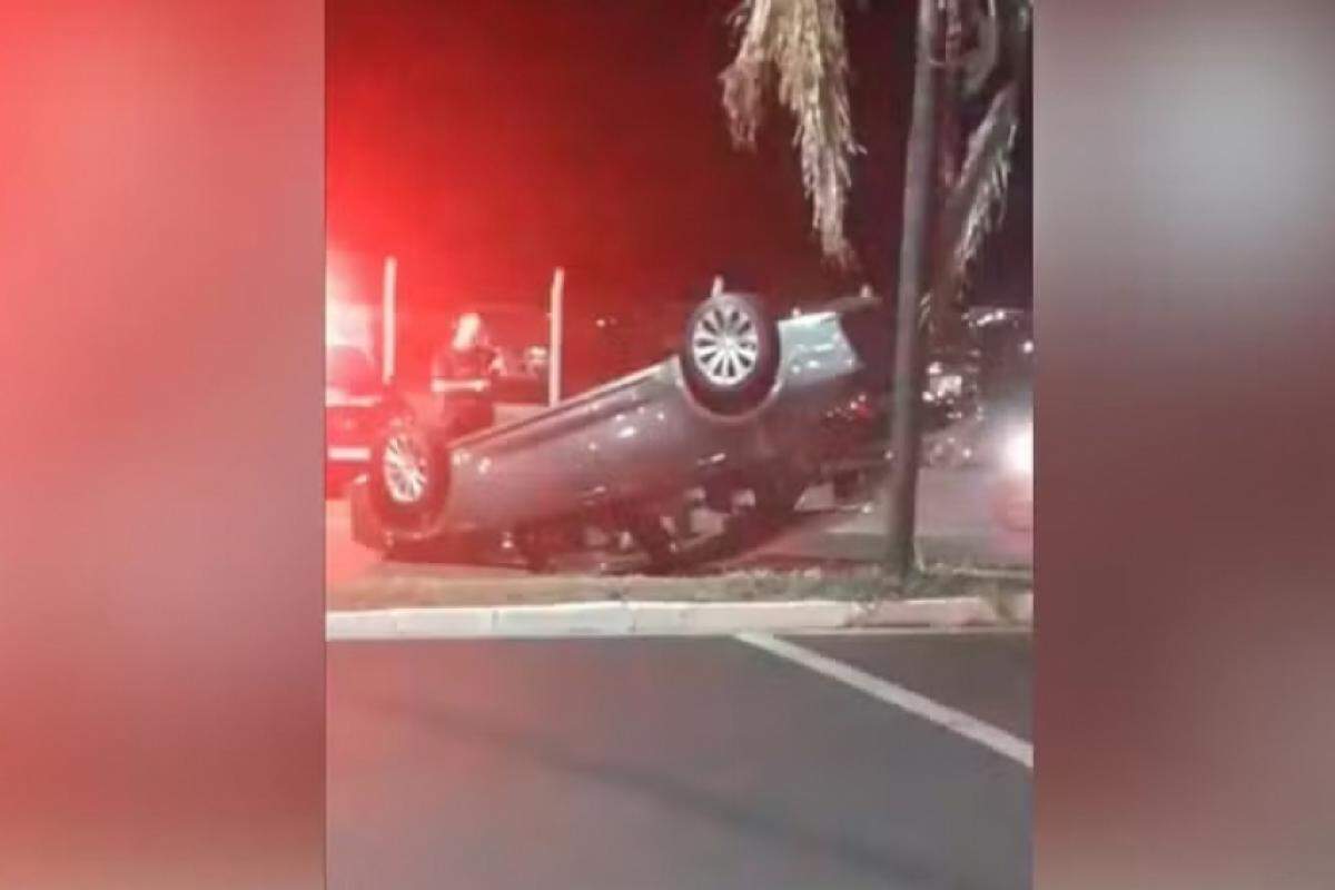 Acidente ocorreu na Avenida Euclides Maragaia, em Birigui