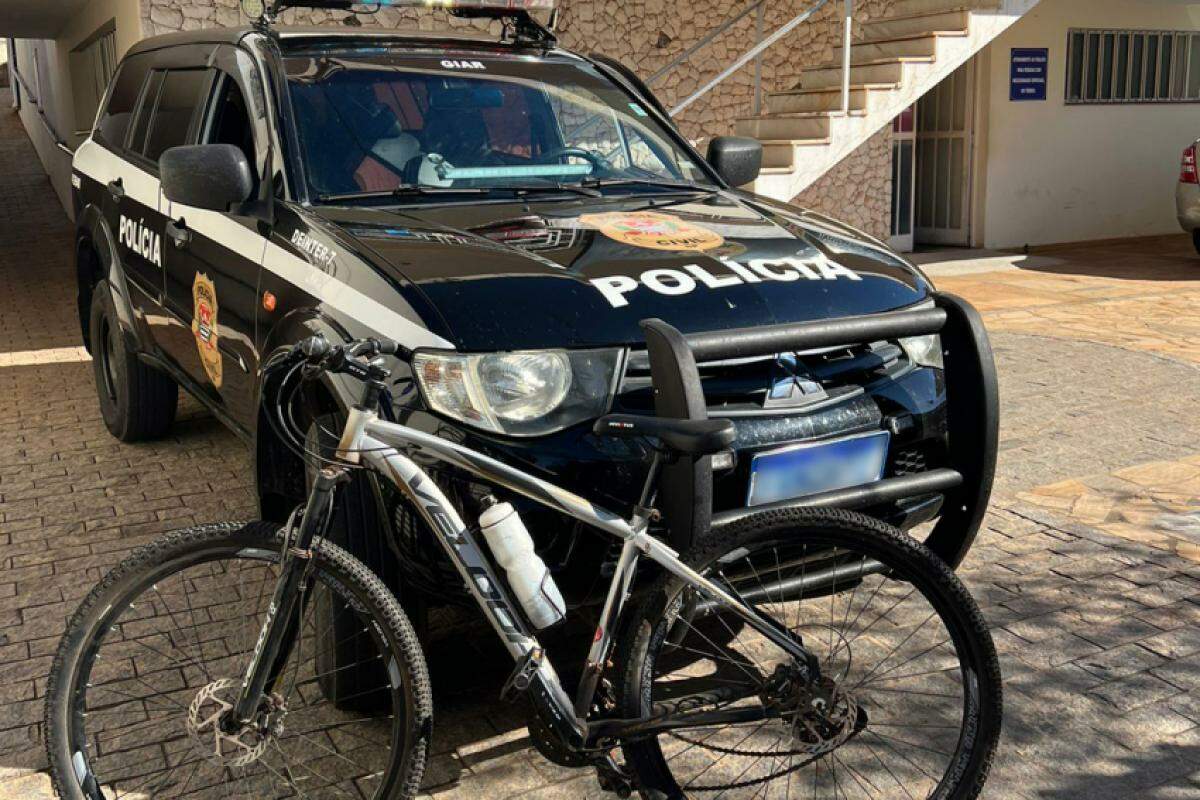 Bicicleta foi encontrada em uma residência no Jardim Marajoara, em Botucatu