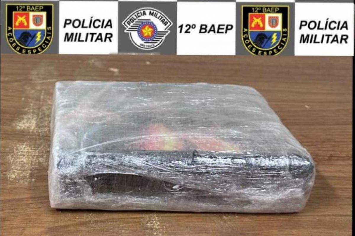 Polícia apreendeu pasta-base de cocaína em Araçatuba