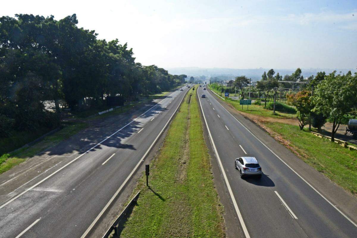 O km 171 da rodovia Geraldo de Barros fica próximo do acesso ao bairro Balbo