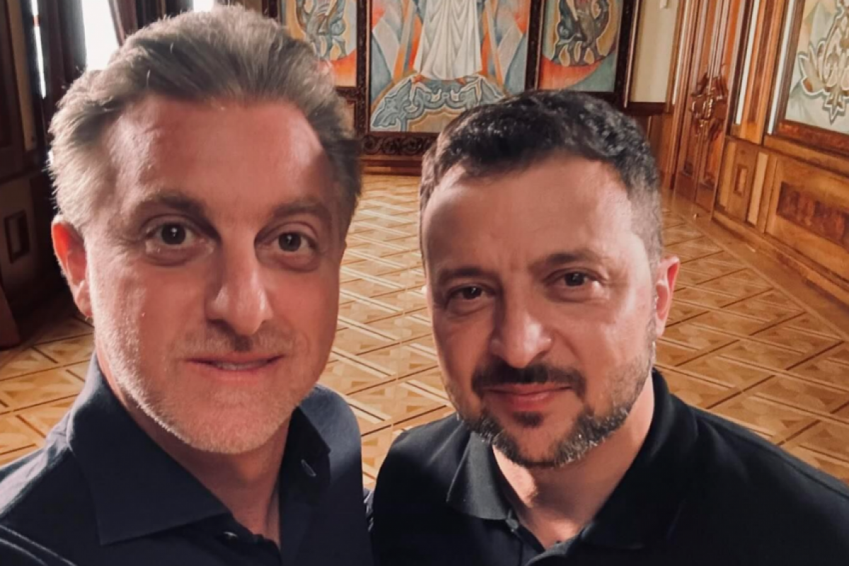 A entrevista completa com Volodymyr Zelensky será lançada em forma de documentário na plataforma Globoplay.