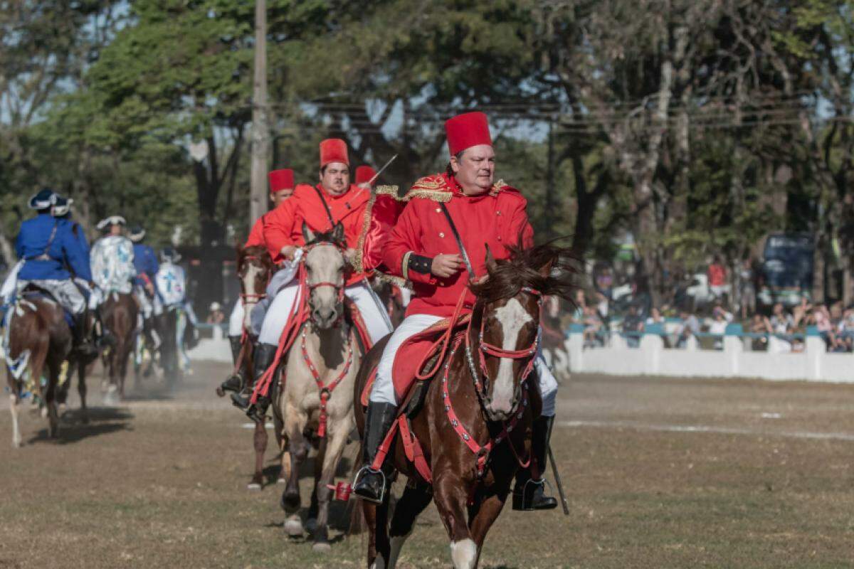 Cavalhadas acontece neste fim de semana no Parque 'Fernando Costa'