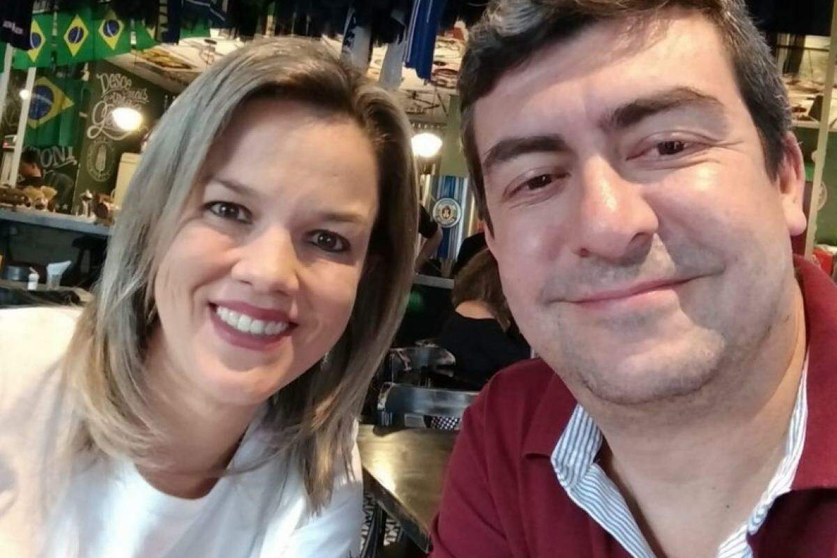 Cristiane Ferri Borges Arruda Paes e Alexandre Paes; ela faz aniversário nesta segunda-feira, 12 de agosto