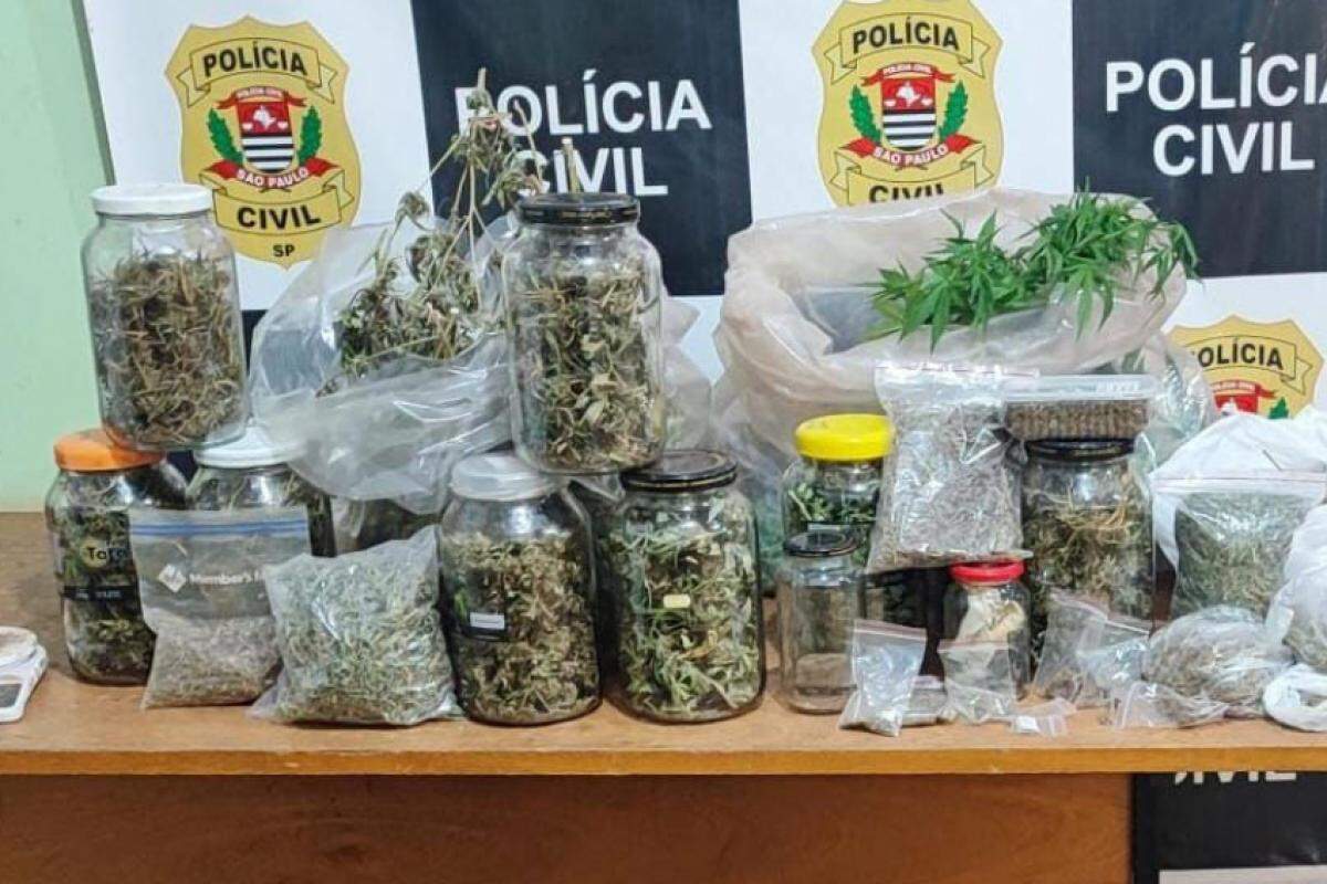 Mulher informou aos policiais que a droga seria para fins medicinais