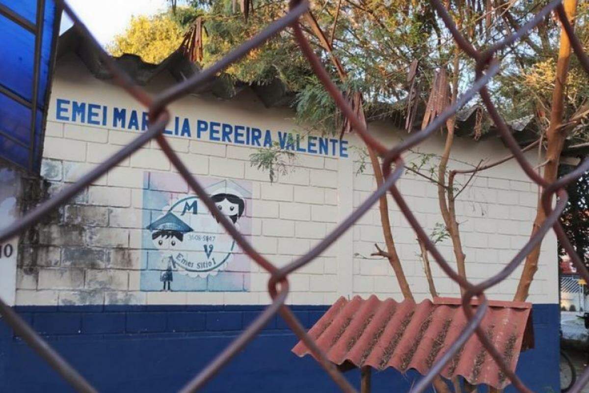 Creche Marilia Pereira Valente, no Jardim Gurilândia, em Taubaté