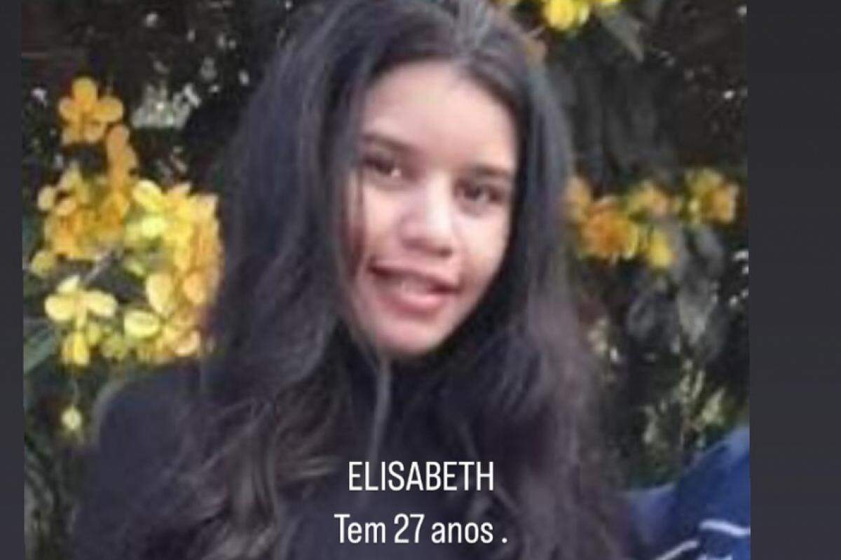 Elisabeth desapareceu neste domingo (4)