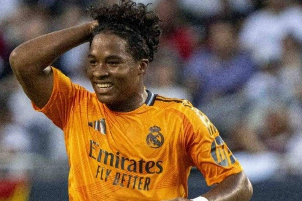 Jogador brasileiro está prestes a estrear em final pelo Real Madri