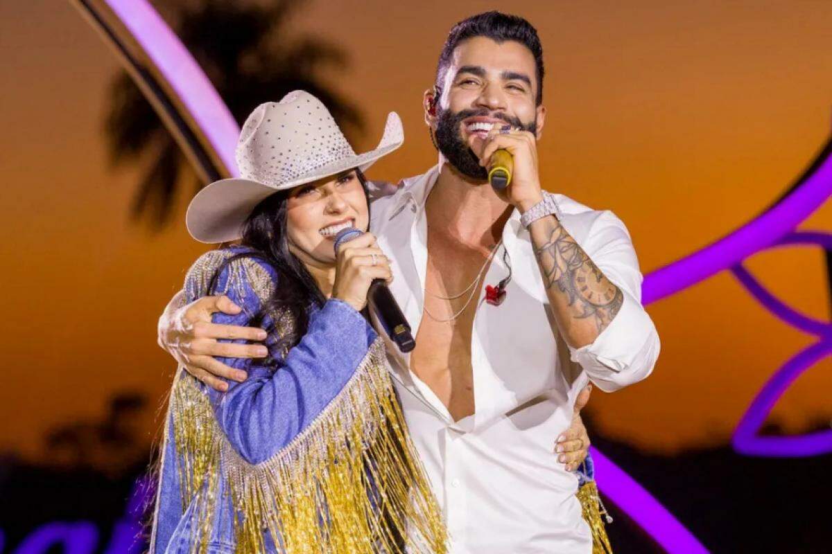 Ana Castela e Gusttavo Lima