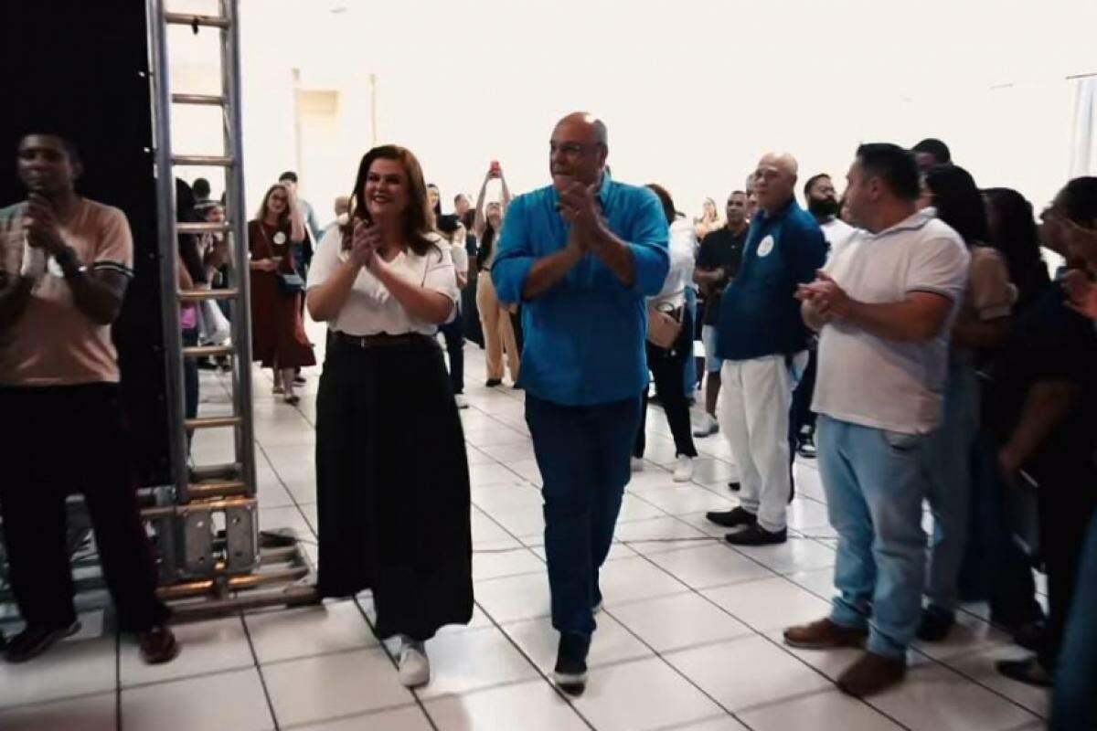 Alexandre Ferreira durante convenção no último sábado