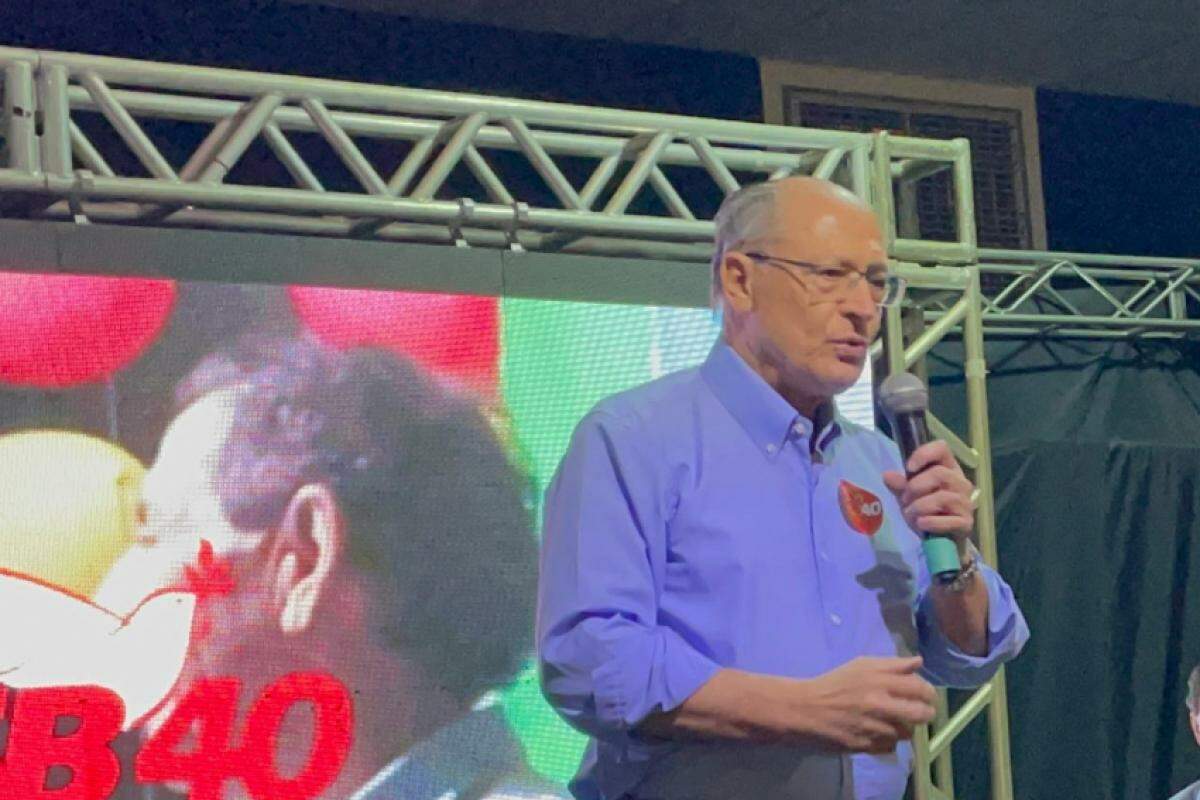 Alckmin que já foi governador do Estado de São Paulo e tem laços enraizados com a região de Franca, fez questão de estar neste  sábado