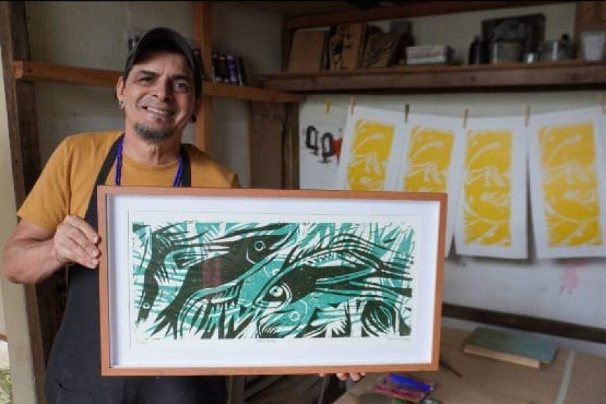 Artista Tony Azevedo assina exposição 'Natureza'