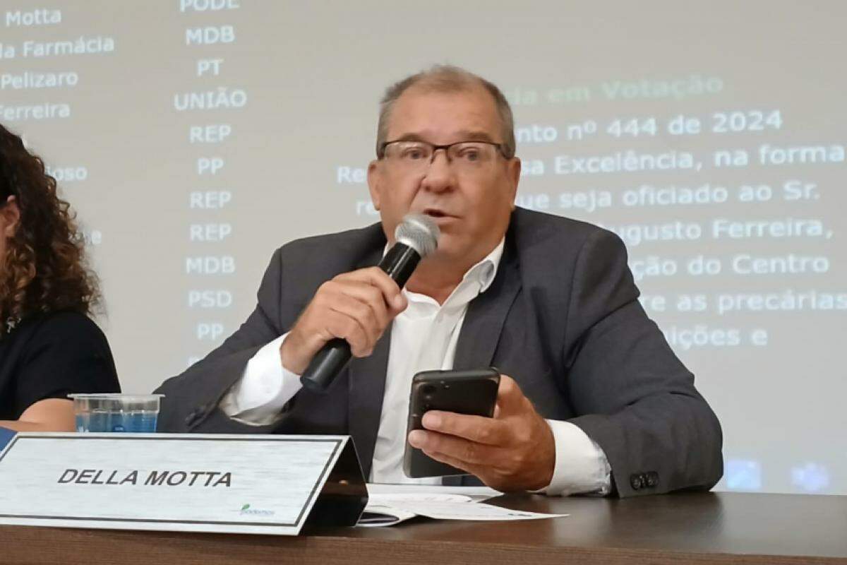 Della Motta, presidente da Câmara: Casa de Leis recebeu projeto encaminhado pelo prefeito e começa a definir rito e elaboração de emendas