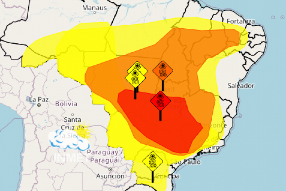 Inmet alerta para baixa umidade do ar