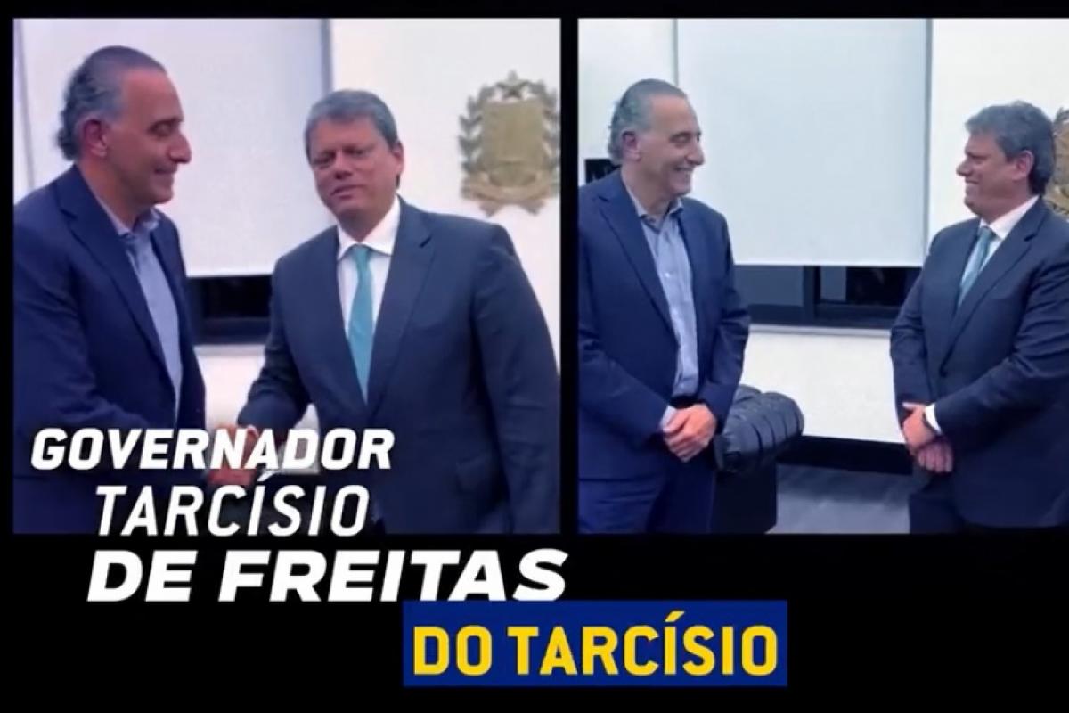 Trecho do horário eleitoral exibido por Cury