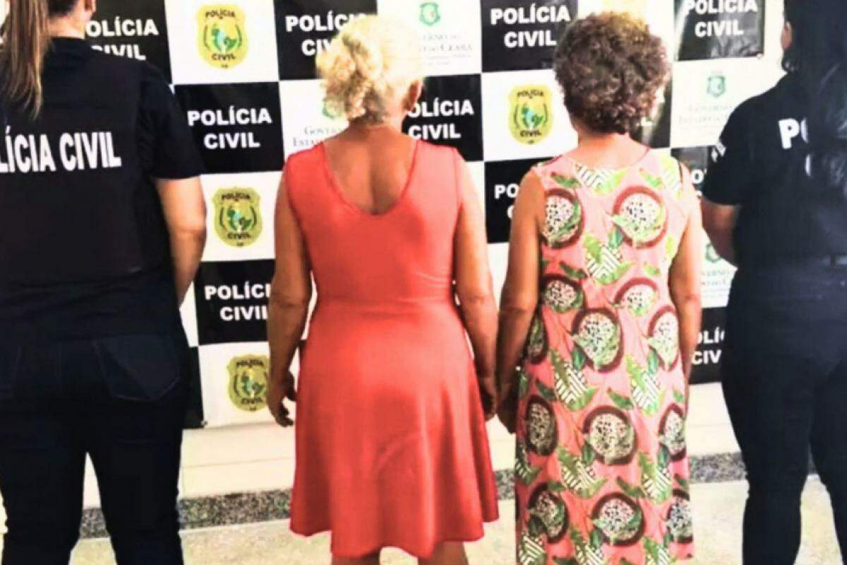 As irmãs de 65 e 68 anos foram presas pela Polícia Civil 