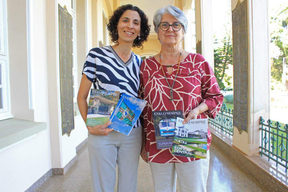 Luciana de Lima e Carmen Pilotto estão à frente do projeto Esalq Sempre