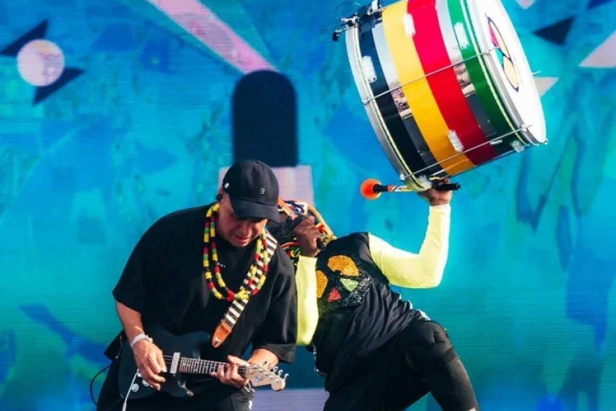 O show da banda Olodum acontece na próxima sexta-feira, 4, no Sesi Franca