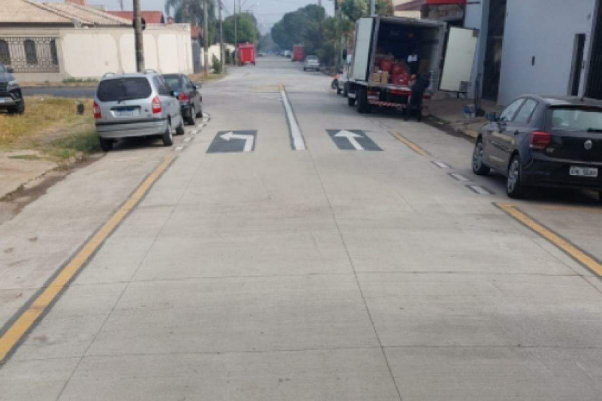 Rua concretada em Piracicaba. Para setores público e privado, o evento “Experience Day PUC (Pavimento Urbano de Concreto)” será em Bauru