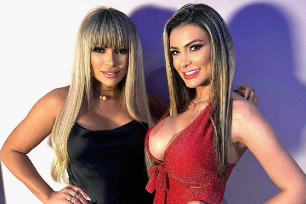 Ana Akiva e Andressa Urach