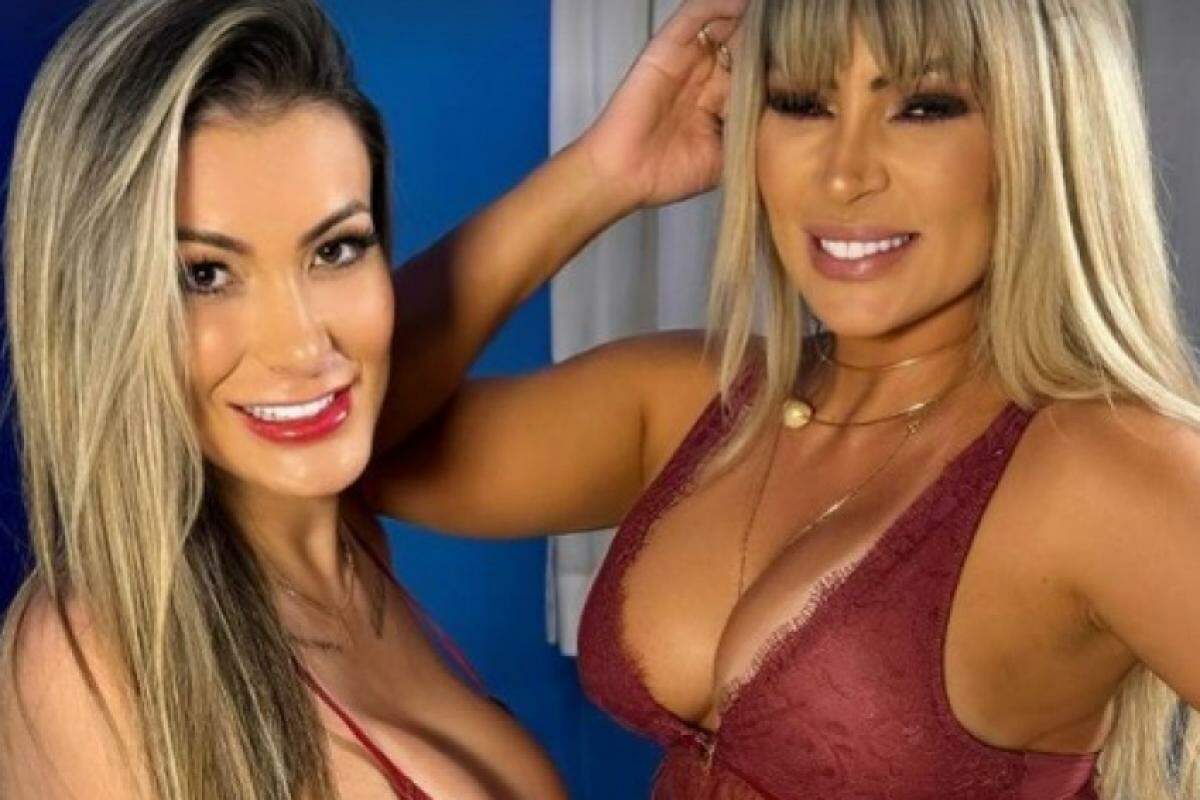 Andressa Urach e Ana Akiva