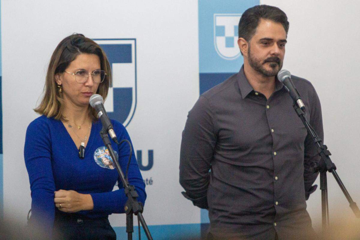 Loreny e Ortiz Junior são candidatos à Prefeitura de Taubaté