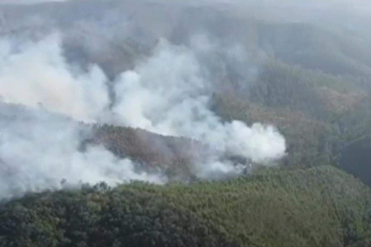 Incêndio na Serra do Mursa pode ter sido causado por uma ação criminosa