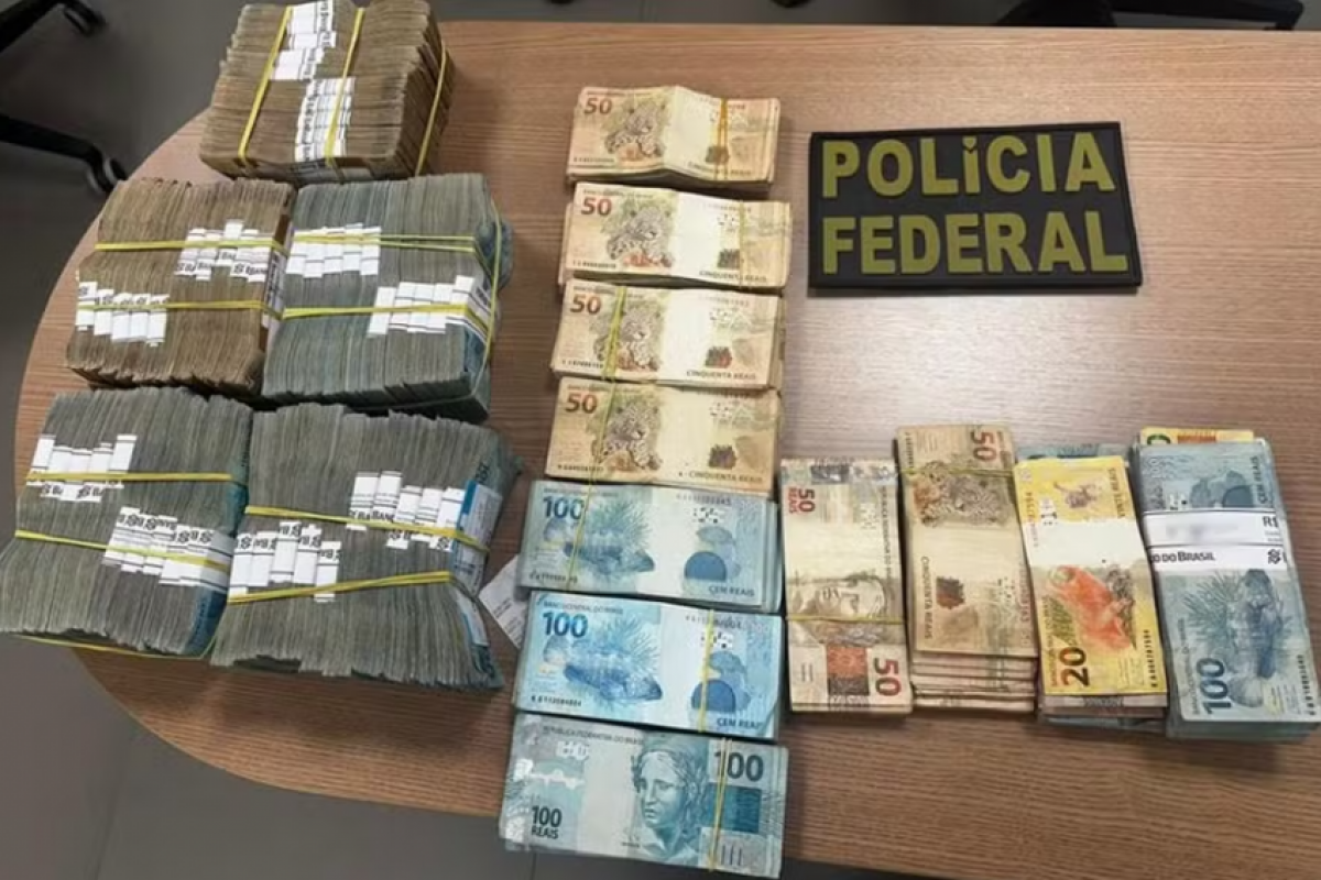 PF apreende R$ 500 mil em Juazeiro do Norte 